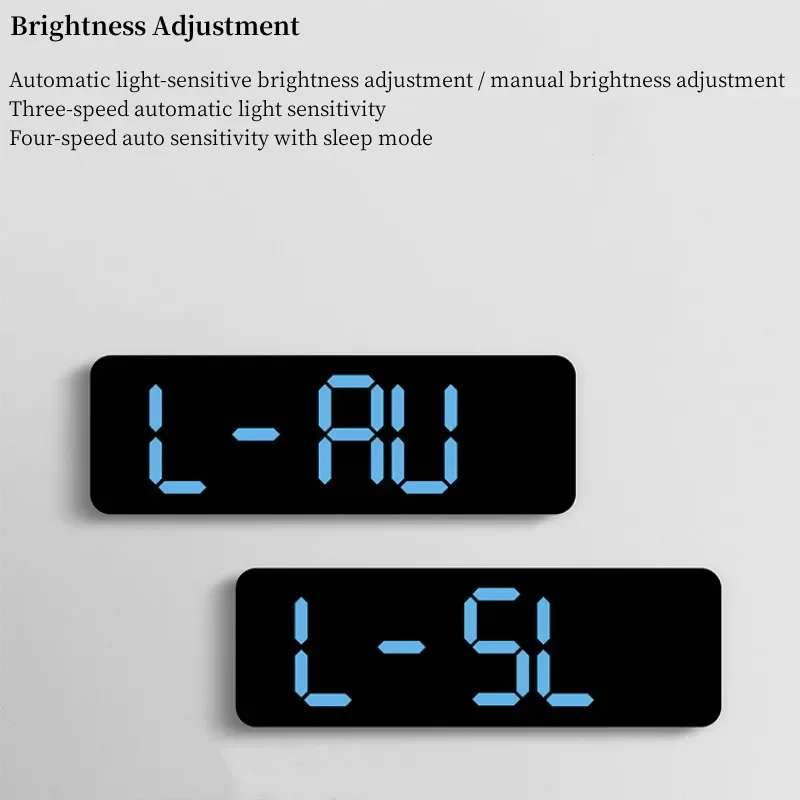 9인치 대형 디지털 벽시계 USB 전원 온도 습도 주간 - Home Decor Aesthetic Pinterest 리뷰 및 가격
