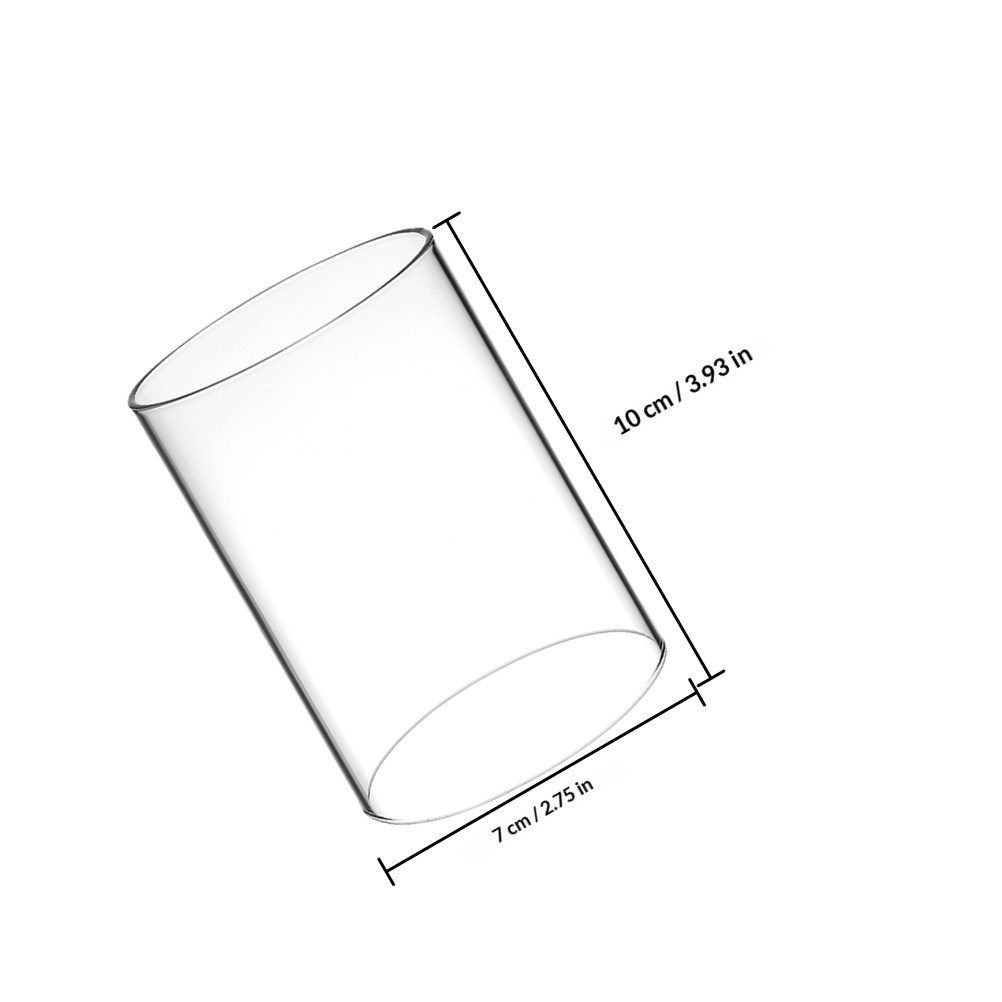 3개입 유리 커버 투명 실린더 슬리브 방풍 디자인 다양 - Home Decor Glass 리뷰 및 가격