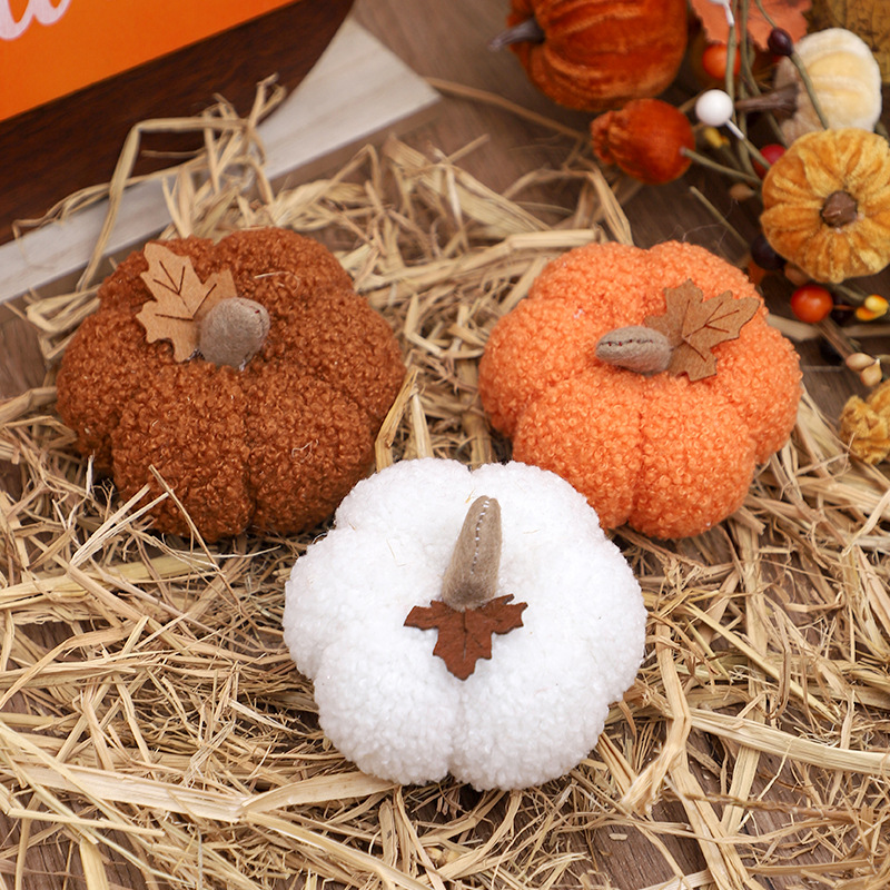 푹신한 호박 인형 할로윈 호박 장식 생일 추수감사절 및 - Home Decor Gift 리뷰 및 가격