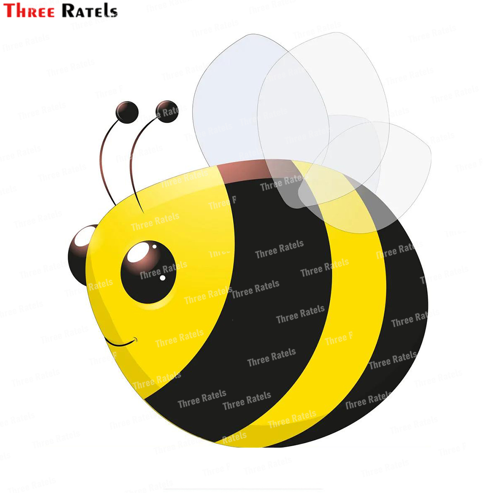 Three Ratels L13 아름다운 귀여운 꿀벌 벡 - Home Decor Vector 리뷰 및 가격