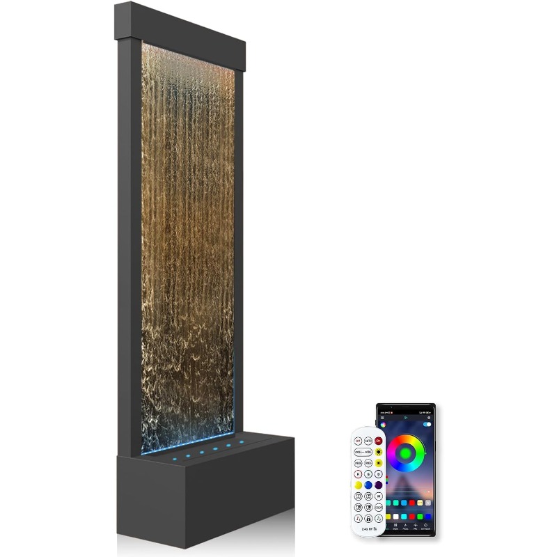앱으로 제어되는 다채로운 LED 조명이 있는 현대적이고 - Home Decor App Free 리뷰 및 가격