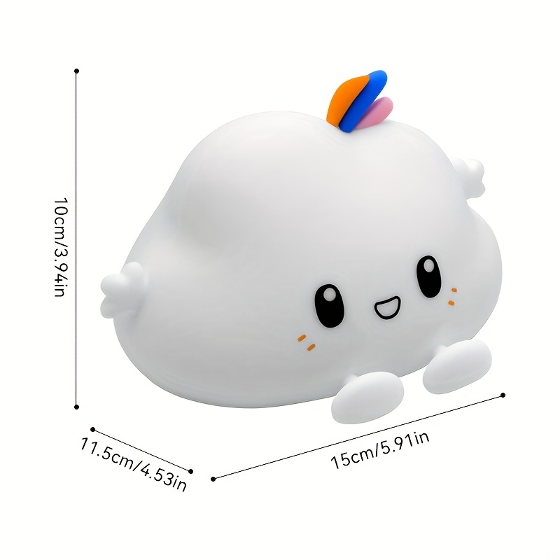 구름 야간 조명, 터치 제어 조광, 충전 및 타이밍,  - Home Decor Gift 리뷰 및 가격