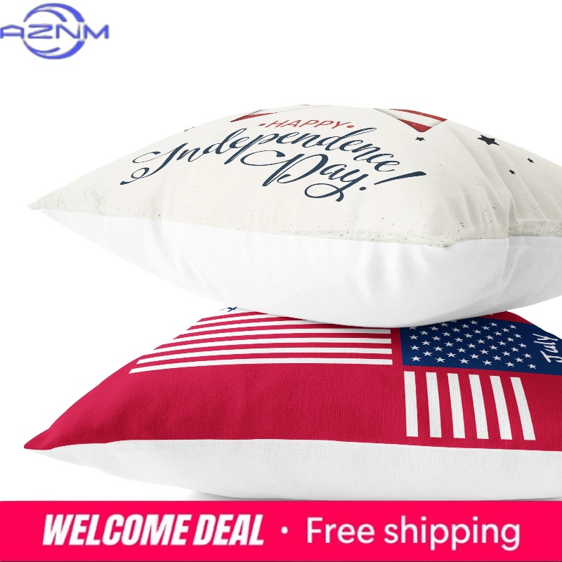 미국 독립기념일 시리즈 LOVE USA 프린트 스퀘어  - Home Decor Kuching 리뷰 및 가격