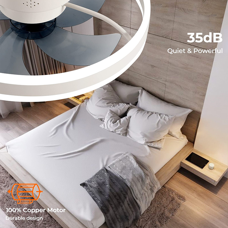 APP 리모컨이 있는 LED 천장 조명 팬, 무소음 팬 - Home Decor App Free 리뷰 및 가격