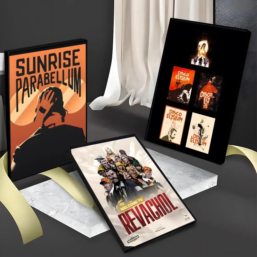 D-Disco Elysium ZA 포스터 스티커 벽화  - Home Decor Za 리뷰 및 가격