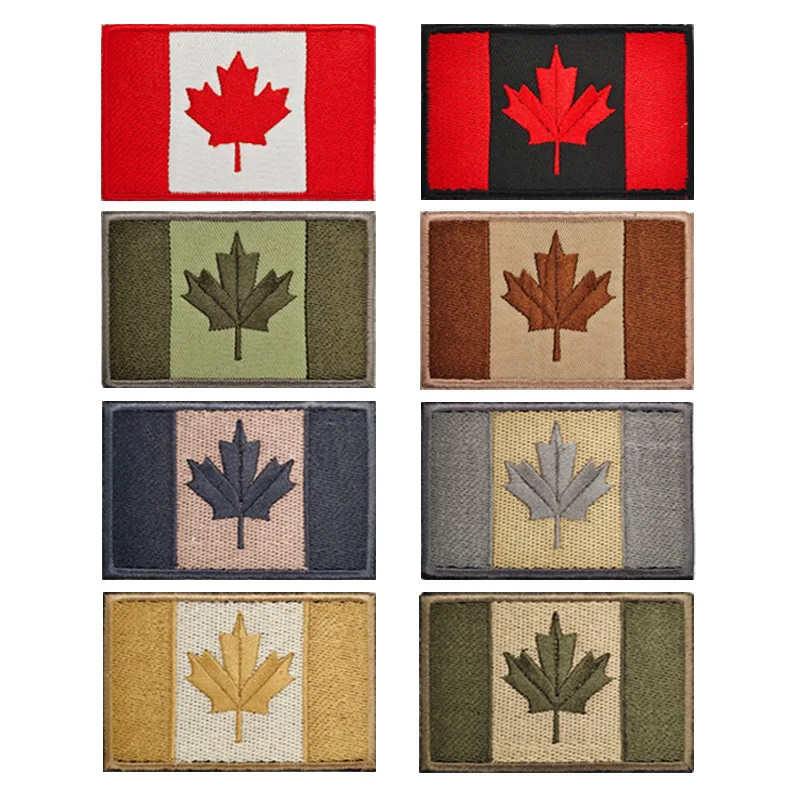캐나다 국기 수 놓은 패치 IR 반사 캐나다 국기 메이 - Home Decor Canada 리뷰 및 가격